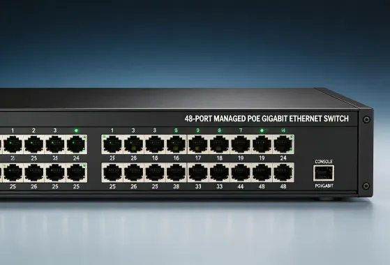 Adtran flagship managed PoE switch