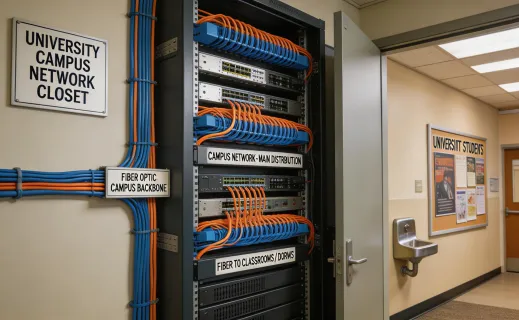 Enterprise campus network project